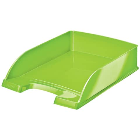 Vaschette portacorrispondenza Leitz WOW in polistirolo A4 verde lime metallizzato - 52263054